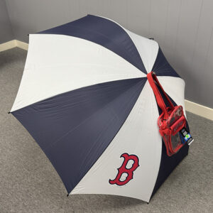 106. RED SOX GOLF UMBRELLA & CLEAR VIEW CROSS BODY BAG