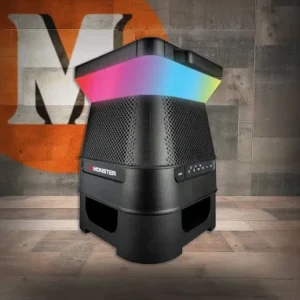708. MONSTER SOLAR OUTDOOR WIRELESS SOLAR SPEAKER/LIGHT