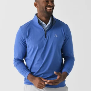 1301. RHOBACK MEN'S QUARTER-ZIP