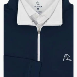 502. RHOBACK MEN'S QUARTER-ZIP